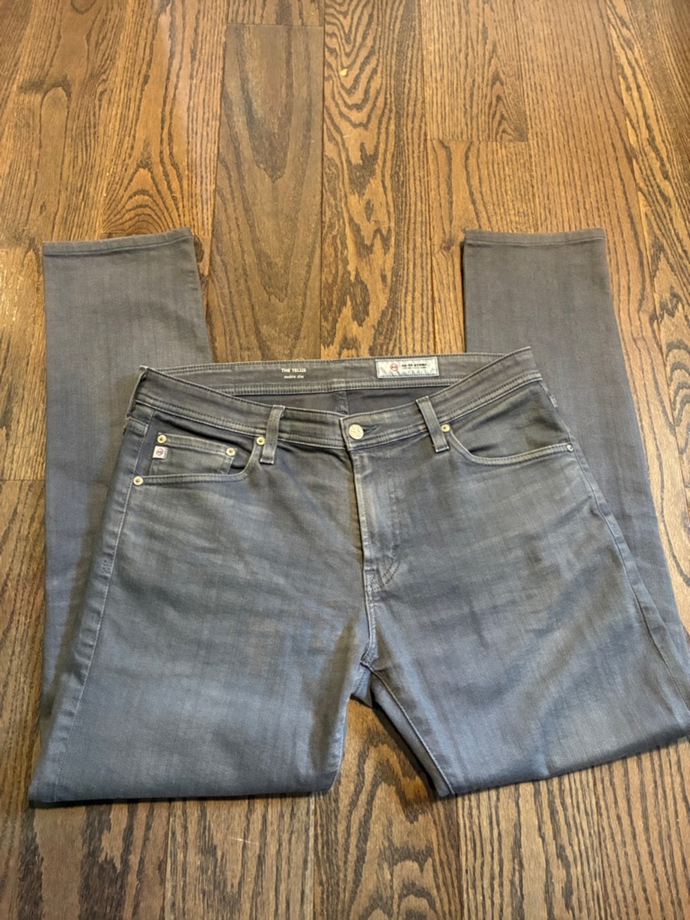 Slim Stretch men's Jeans in Charcoal Gray